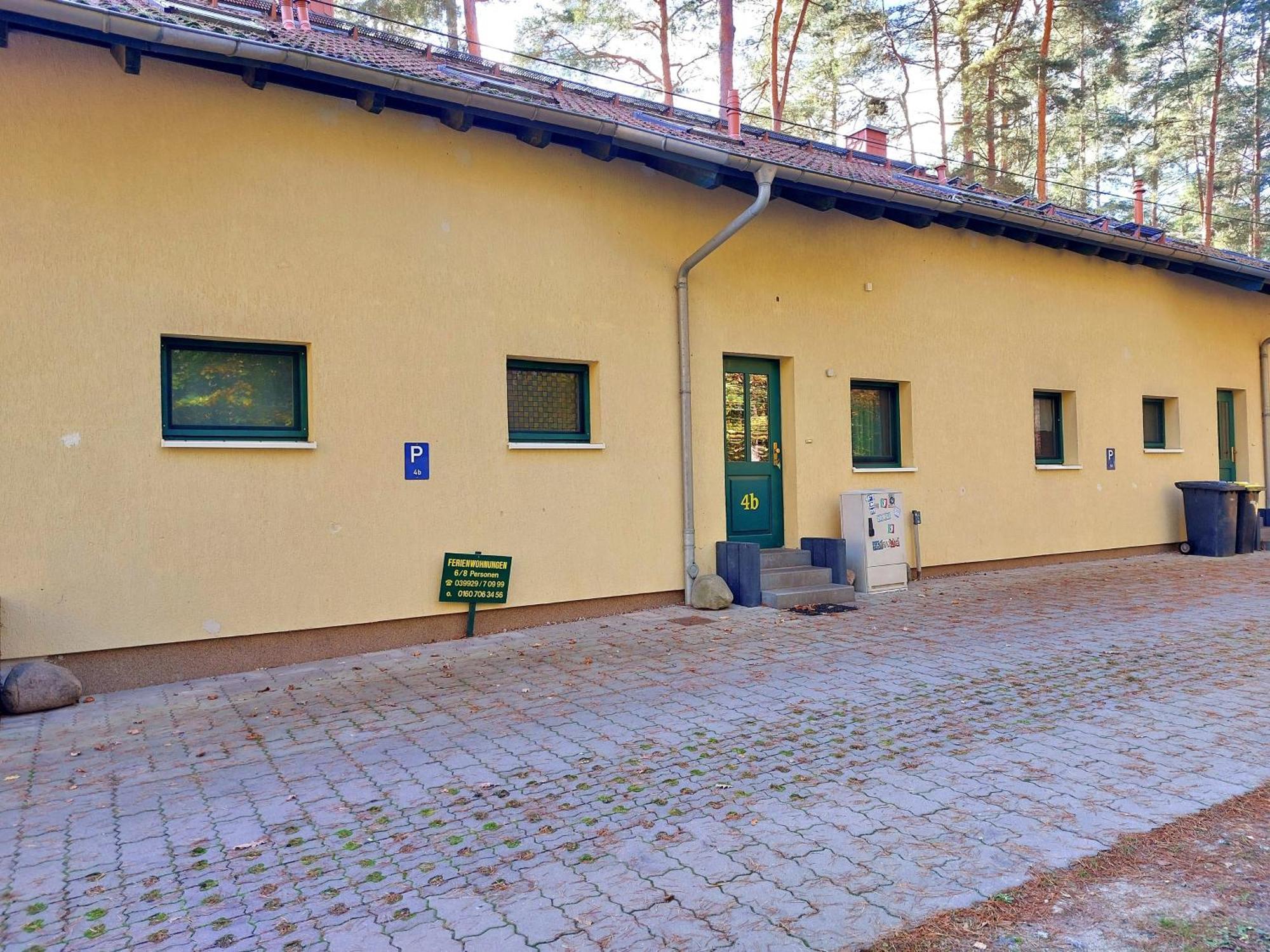 Ferienhaus Waldschneise B Am Jabeler See Buitenkant foto