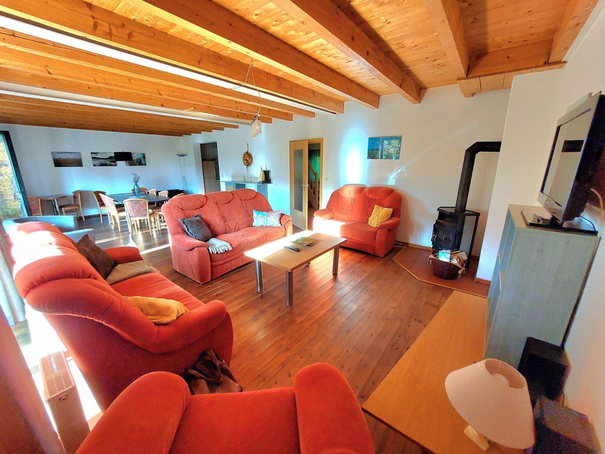 Ferienhaus Waldschneise B Am Jabeler See Buitenkant foto